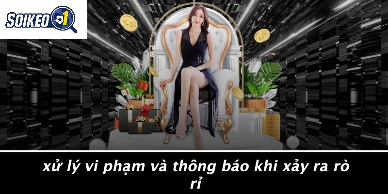 Xử Lý Vi Phạm Và Thông Báo Khi Xảy Ra Rò Rỉ